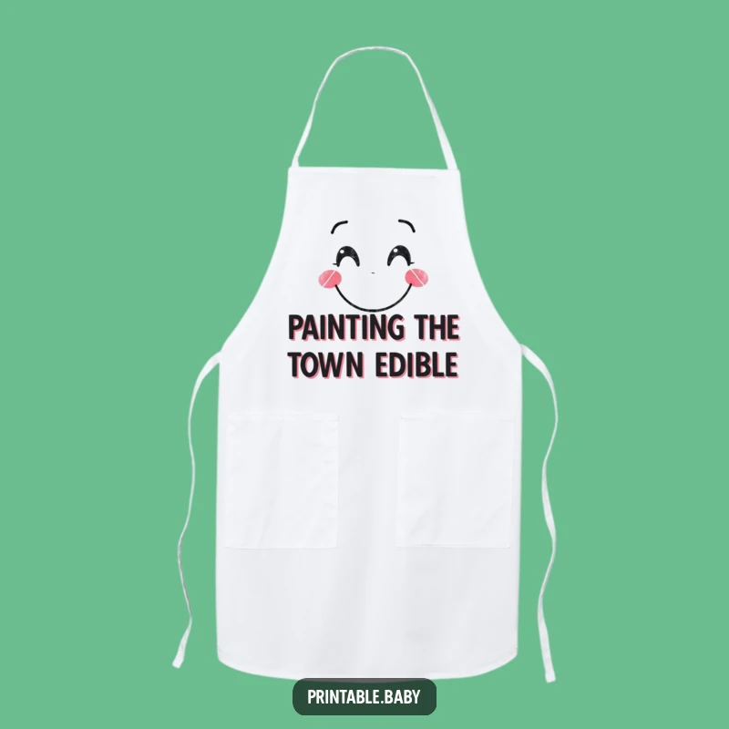 Funny Crayon Artist Apron: Cook with Color in This Hilarious Funny Gift!