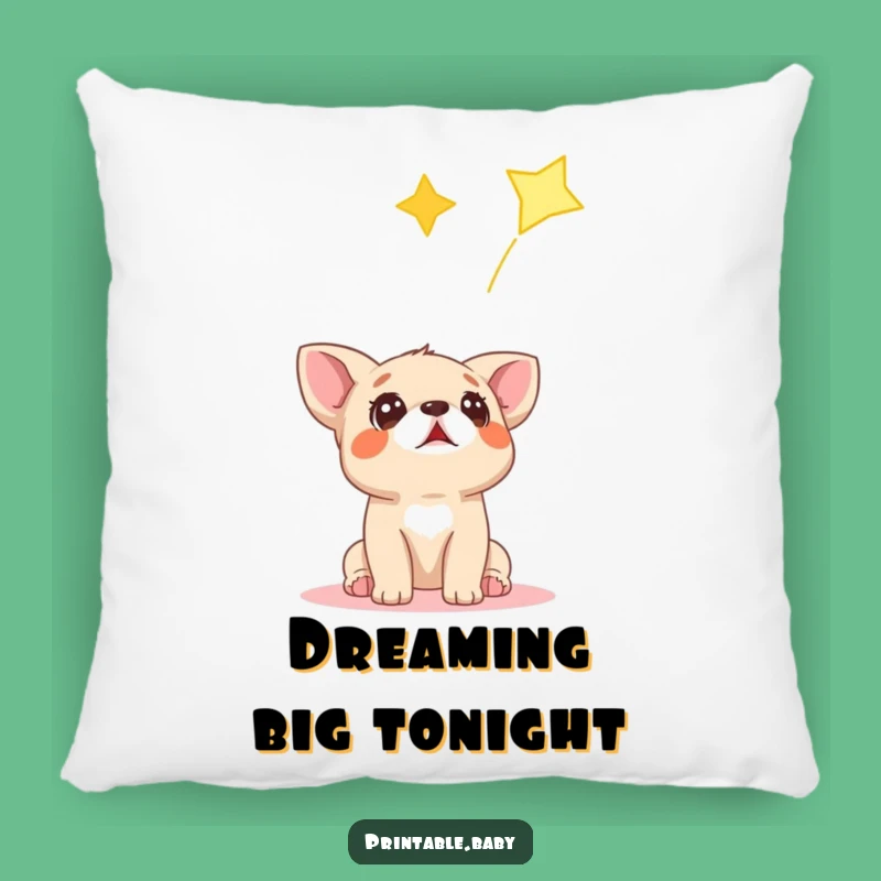 Funny Dog Star Pillow: Cozy Surprised Puppy Cushion, Adorable Funny Gift for Dog Lovers