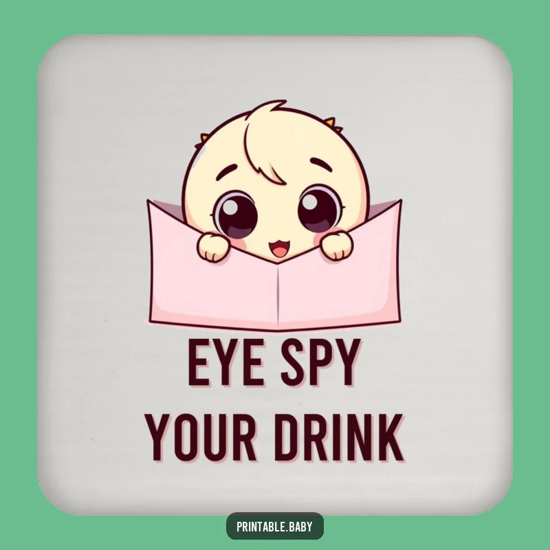 Funny Googly Eye Coasters: Protect Surfaces with a Peeking Character's Charm