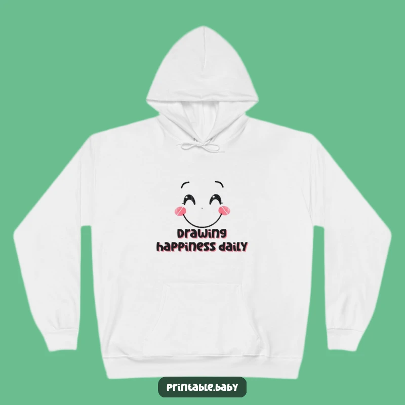 Funny Crayon Artist Hoodie: Cozy Up with This Cheerful Creator's Funny Gift!