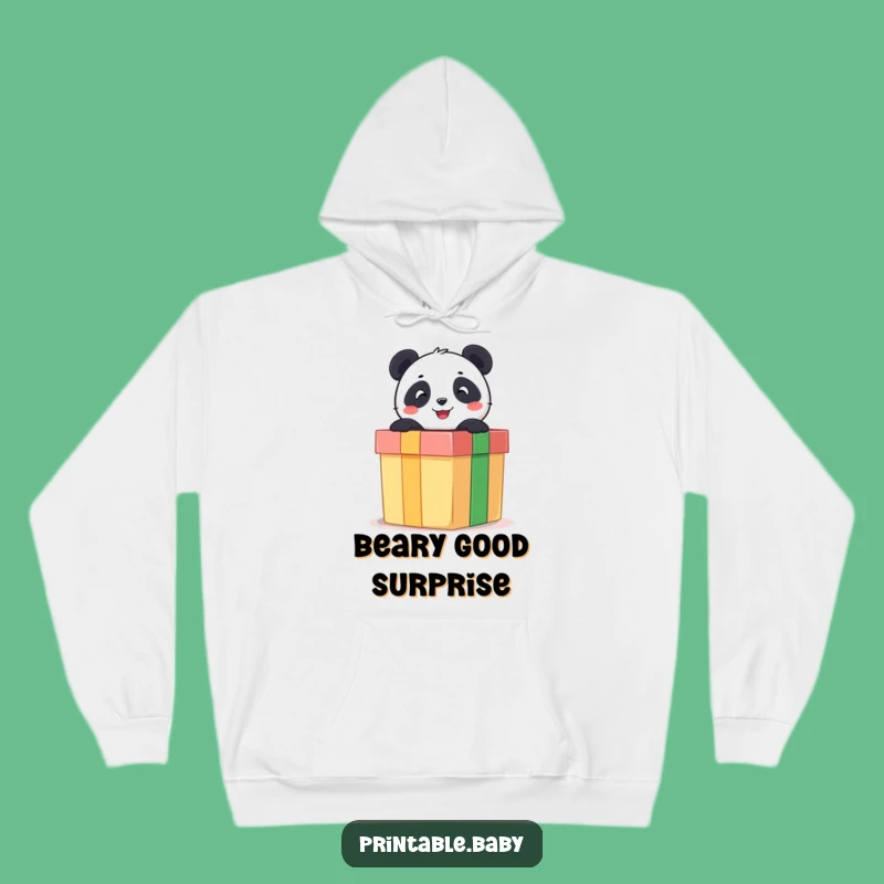 Funny Panda Hoodie: Cozy Gift Box Bear Wear, Wonderful Funny Gift