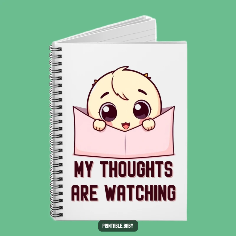 Funny Googly Eye Notebook: Jot Down Ideas with a Peeking Character