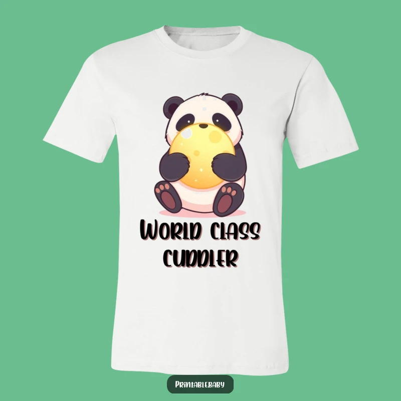 Funny Panda Planet T-Shirt: Hug Earth With Style